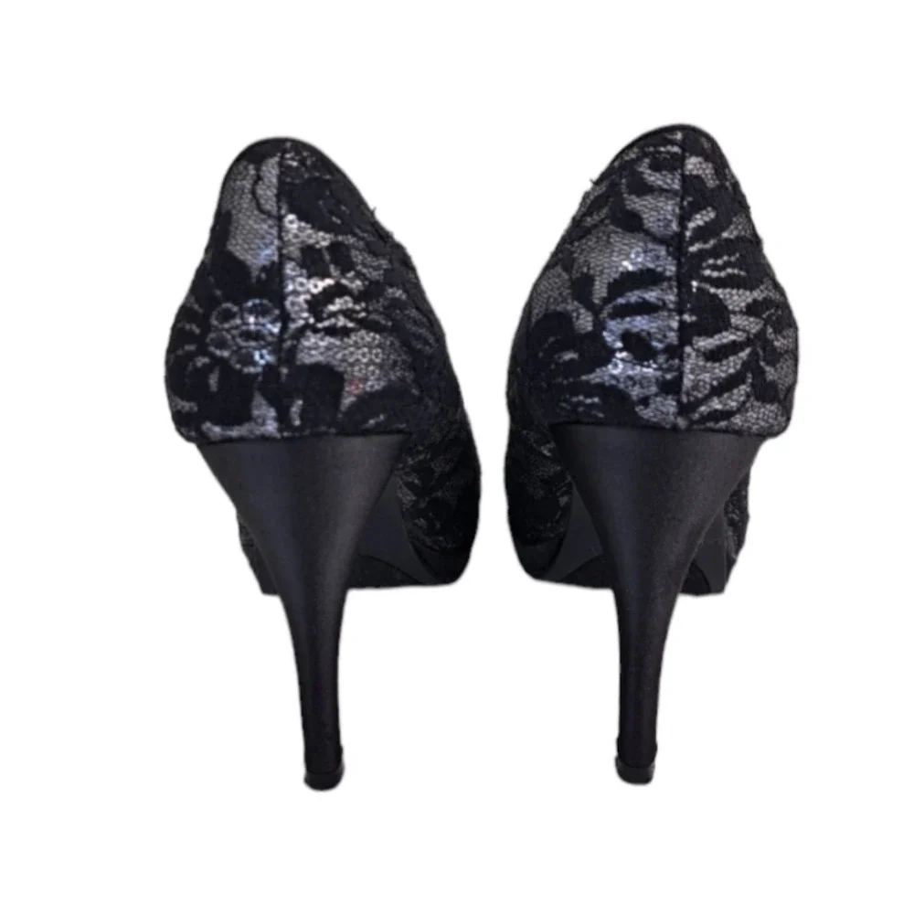 Rampage‎ Women's Black Heels Size 6M